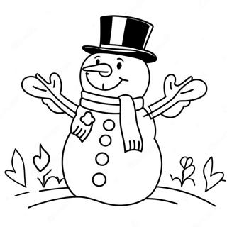 Gladjefylld Snogubbe Malarbild 54545 11940