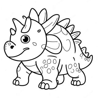 Sot Ankylosaurus Malarbild 55253-12091