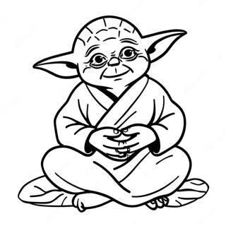 Yoda I Meditation Malarbild 5534-26