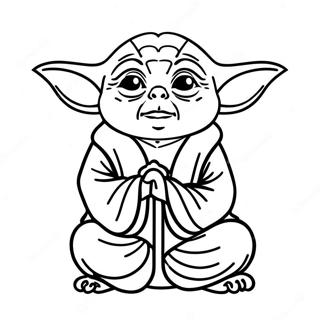 Yoda I Meditation Malarbild 5534-27