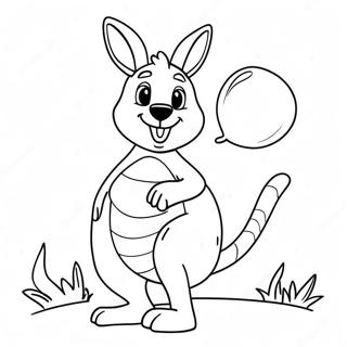 Känguru Målarbilder