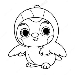 Pororo Den Lilla Pingvinen Malarbild 56375-12332