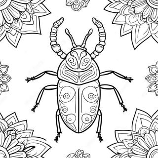 Skalbagge Målarbilder