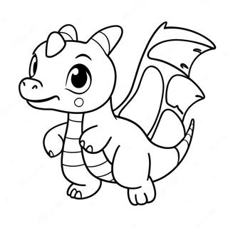 Sot Dragonite Flygande Malarbild 58203-12731