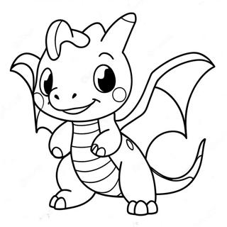 Sot Dragonite Flygande Malarbild 58203-12732