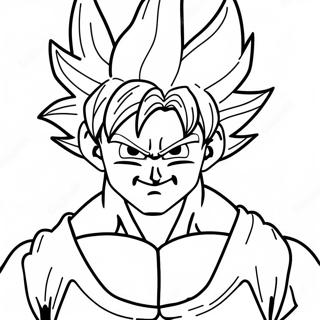 Goku Super Saiyan Malarbild 5899-2299