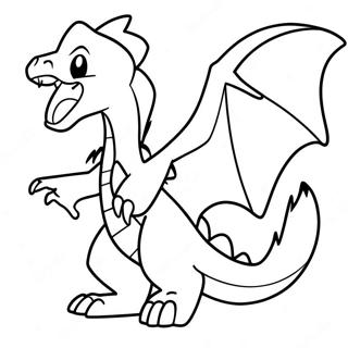 Mega Charizard Flygande Malarbild 60233-13194