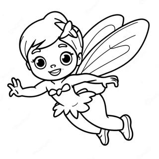 Tinker Bell Flyger I Himlen Malarbild 60311-13212