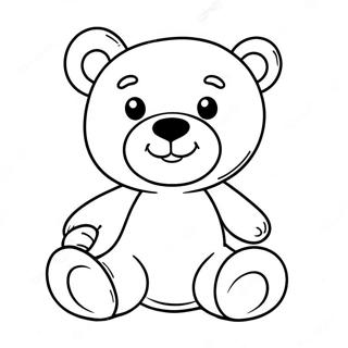 Lekfull Jag Alskar Dig Nallebjorn Malarbild 61318-13478