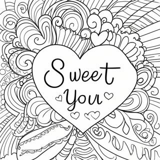 Sot Jag Alskar Dig Meddelande Malarbild 61319-13481