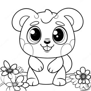 Fargglada Beanie Boo Djur Malarbild 63527-14069