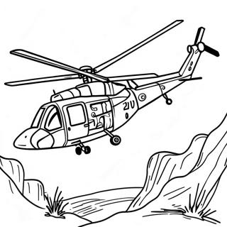 Call Of Duty Helikopter I Aktion Malarbild 64251 14256