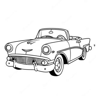 Klassisk Cabriolet Malarbild 64352 12960