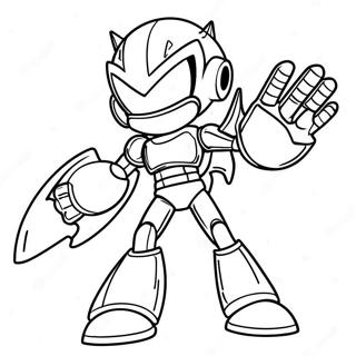 Metal Sonic I Aktion Malarbild 64703-13826