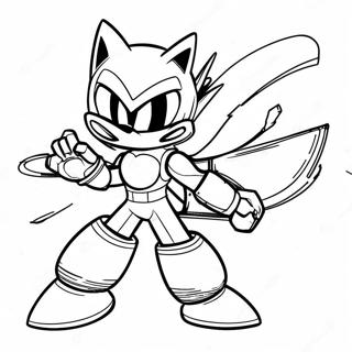 Metal Sonic I Aktion Malarbild 64703-13827