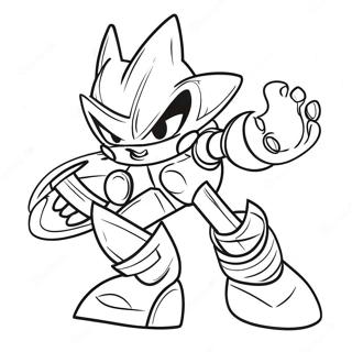 Metal Sonic I Aktion Malarbild 64703-13828