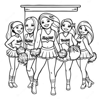 Malarbild Av Philadelphia Eagles Cheerleaders 68495-14995