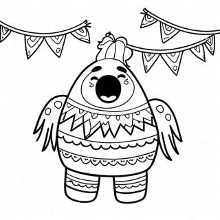 Festlig Pinata Malarbild 69218-15162