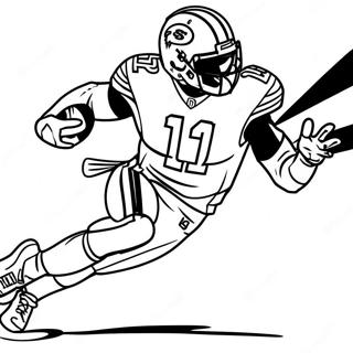 Tyreek Hill I Aktion Malarbild 70317 15400