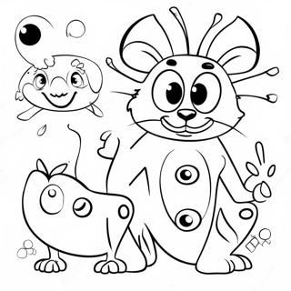 Tokig Onsdag Djur Malarbild 7102-2186