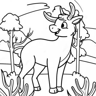 Vild Onsdag Aventyr Malarbild 7104 1088