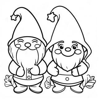 Sota Julgnomer Malarbild 71221-15596