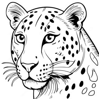 Leopard Malarbild 71668-15686