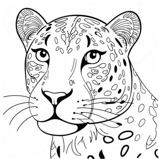 Leopard Malarbild 71668-15687