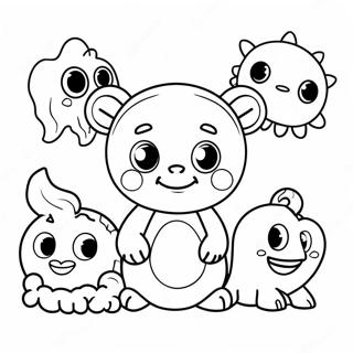 Baby Söt Disney Målarbilder