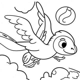 Rio Vanner Flygande Malarbild 72189-16004