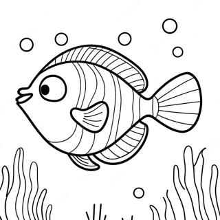 Glada Dory Simmande Malarbild 72519 16259