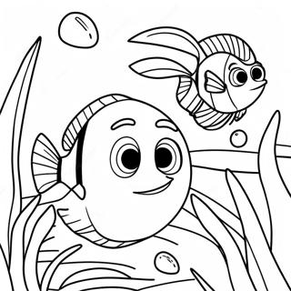 Dory Och Marlin Malarbild 72520-16262