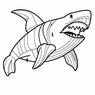 Megalodon Malarbild 72568-16287