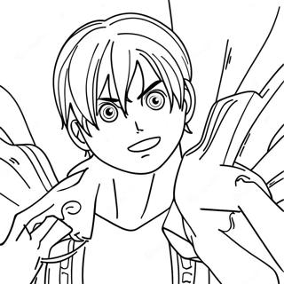 Eren Yeager Forvandling Malarbild 72595 16311