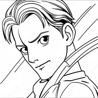 Levi Ackerman Med Blad Malarbild 72597-16320