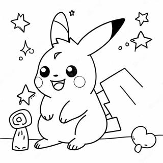 Pikachu Julmalarbild 72671-16366