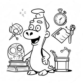 Ferb Med Sina Uppfinningar Malarbild 72700-16399