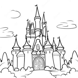 Sagolikt Disney Slott Fargsida 73344-16893