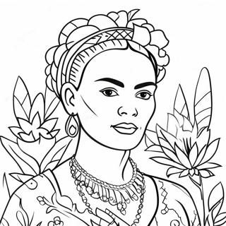 Frida Kahlo Malarbild 73622-17106