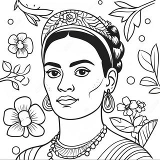 Frida Kahlo Malarbild 73622-17107