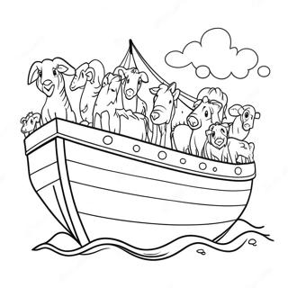 Noahs Ark Malarbild 74341-17668