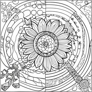Optisk Illusion Malarbild 74725-17966