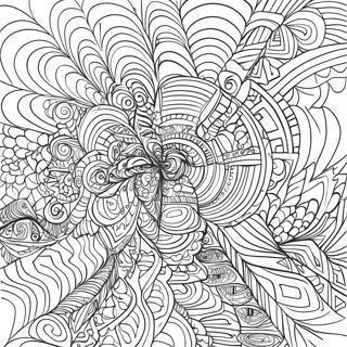Optisk Illusion Malarbild 74725-17967