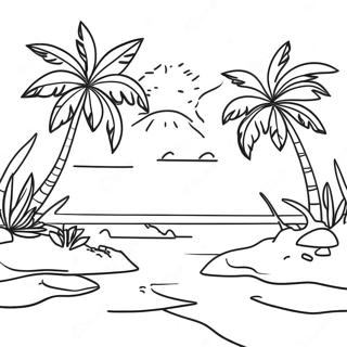 Tropisk Målarbilder