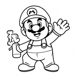 Mario Wonder Malarbild 75341-18446