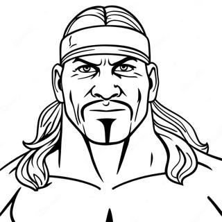 Aventyrlig Wwe Brottare Malarbild 75368 18471