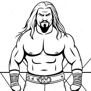 Livlig Wwe Superstars Malarbild 75371-18483