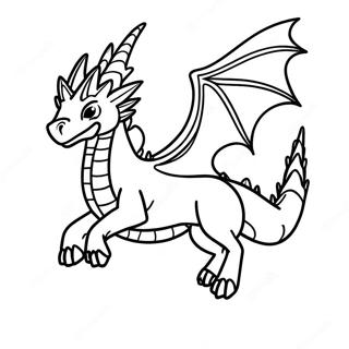 Ender Dragon Flyger Hogt Malarbild 75395 18494