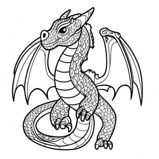 Majestatisk Ender Dragon Malarbild 75396 18497