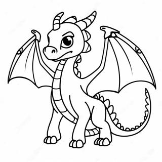 Ender Dragon Med Glodande Ogon Malarbild 75397 18501